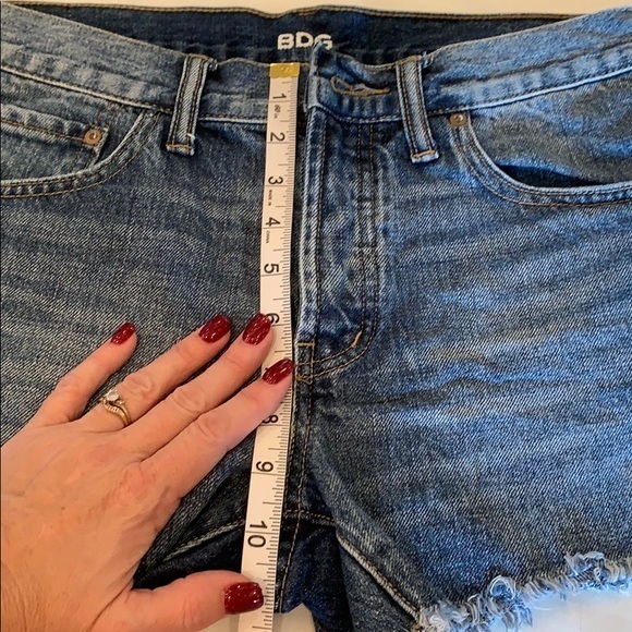 BDG Cut off daisy dukes button fly jean shorts - Picture 9 of 13